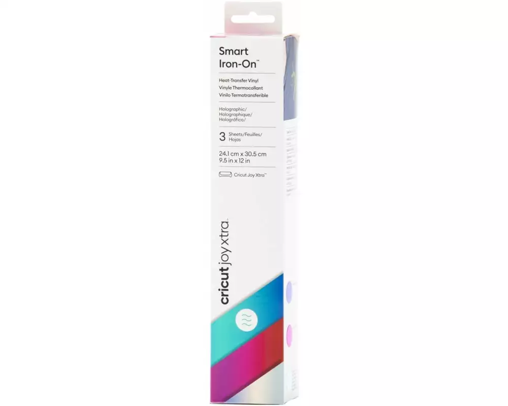 Cricut Aufbügelfolie Joy Xtra Smart 3-teilig, Holograhic