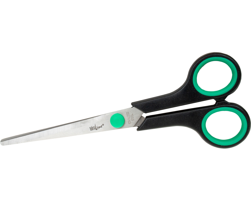 BÜROLINE Schere SoftGrip 18cm E-30271 ECO rostfrei