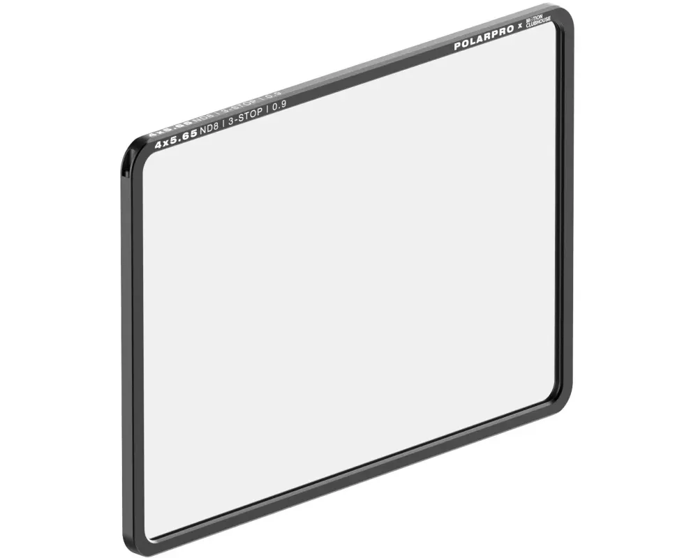 PolarPro Graufilter ND8 4x5.65 Filter – Motion Clubhouse Edition