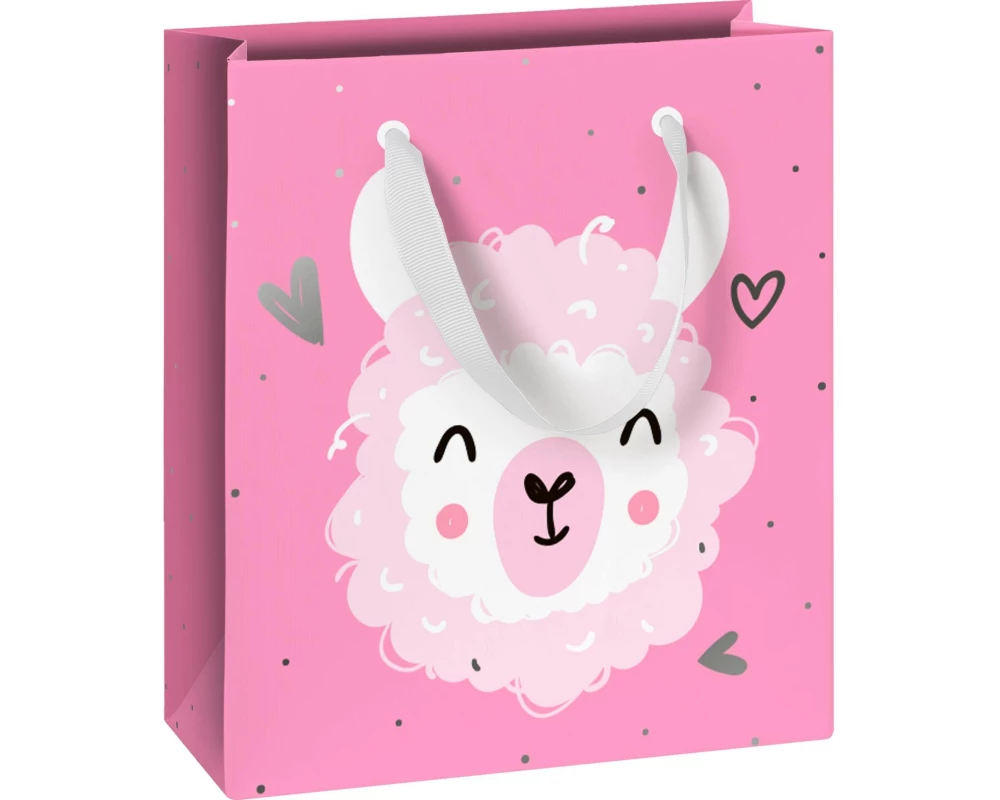 Stewo Geschenktasche Cute Alpaka 18 x 8 x 21 cm