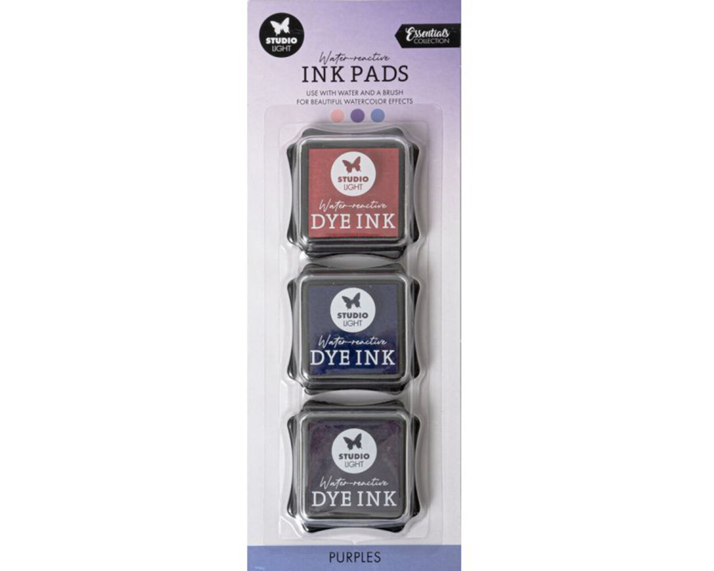 SIZZIX Stempelfarben SL-ES-INKP16 lila 3 Stück