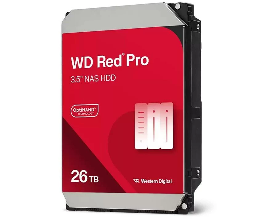 Western Digital Harddisk WD Red Pro 3.5" SATA 26 TB