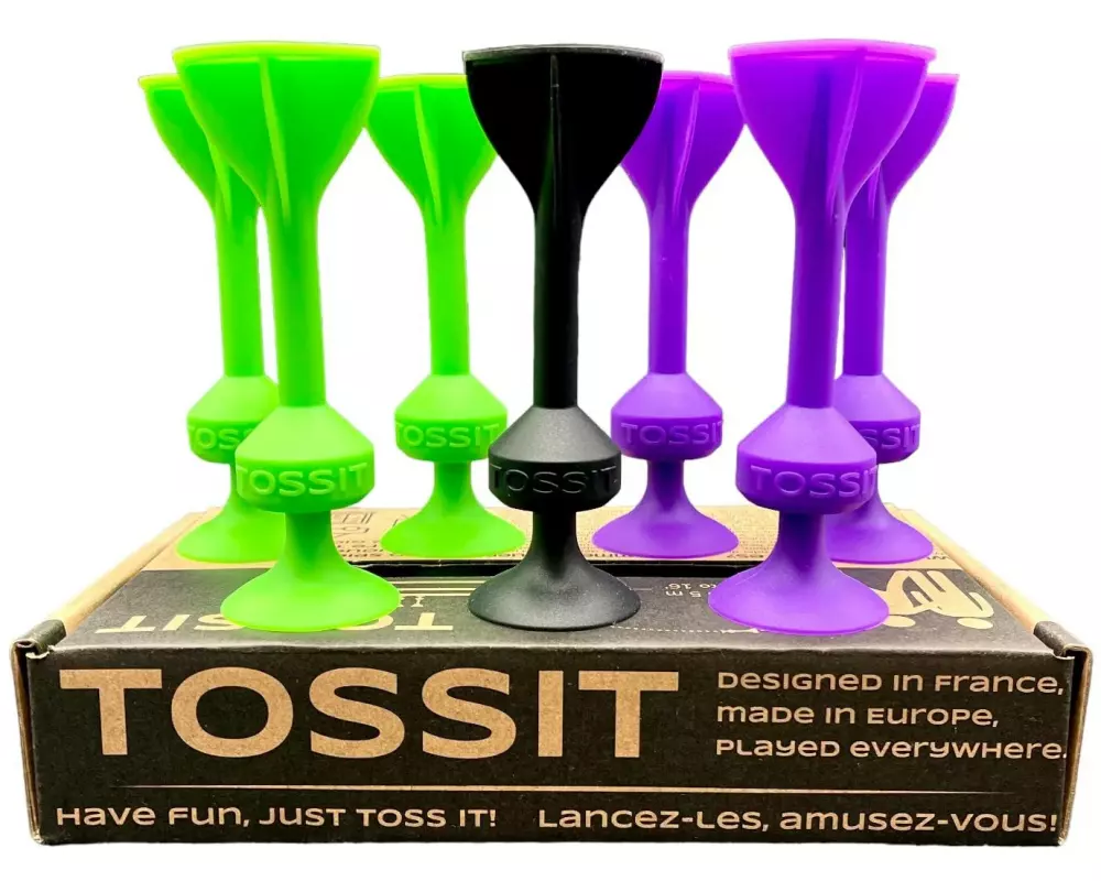 Tossit Saugnapf-Darts Lila / Grün