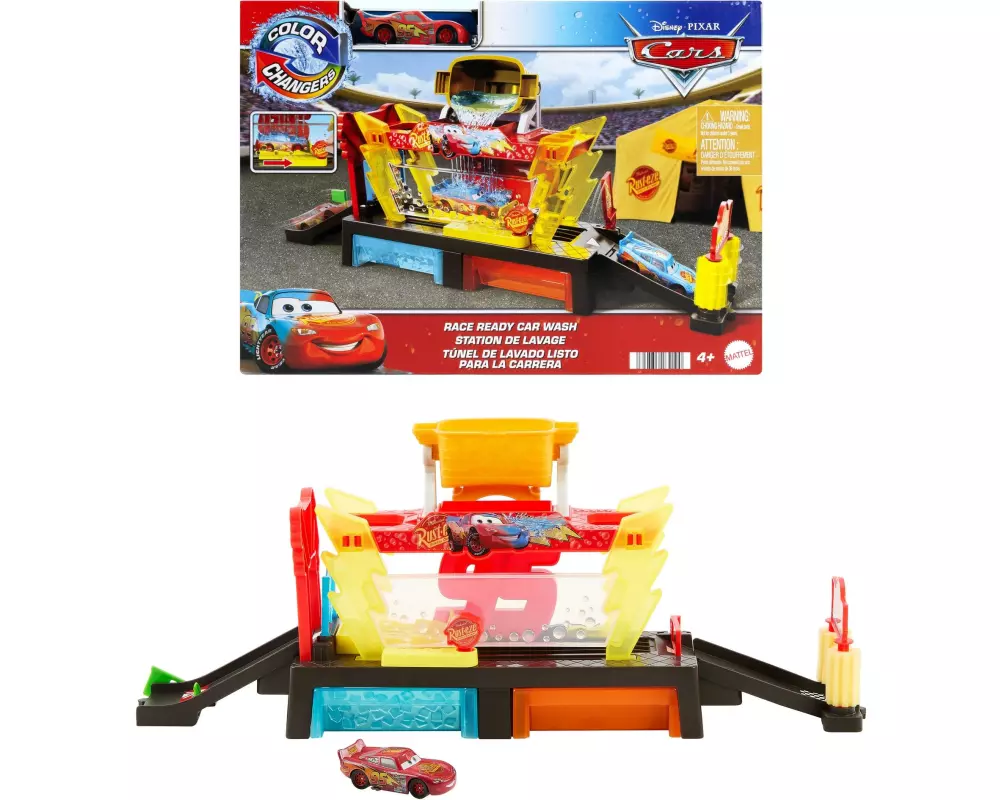 Mattel Cars Disney Cars Autowaschanlagen-Spielset