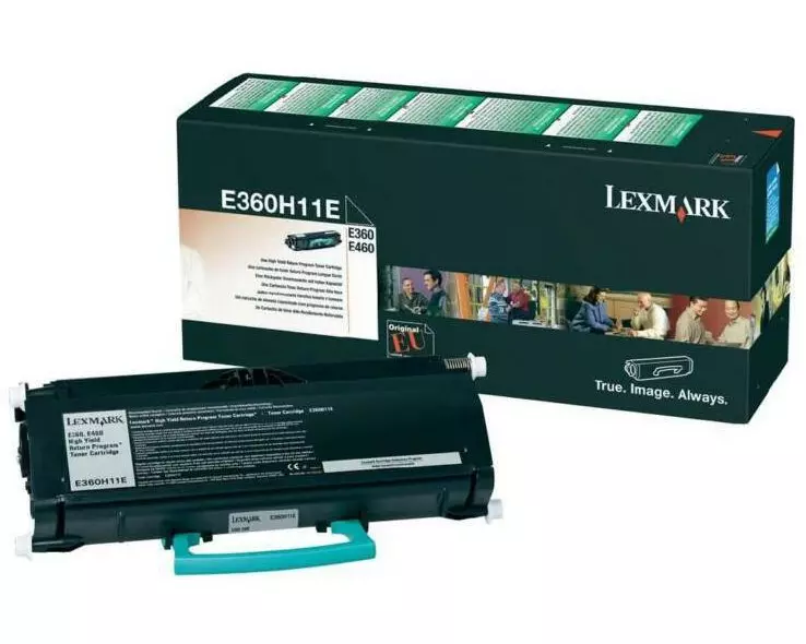Lexmark Toner E360H11E Black