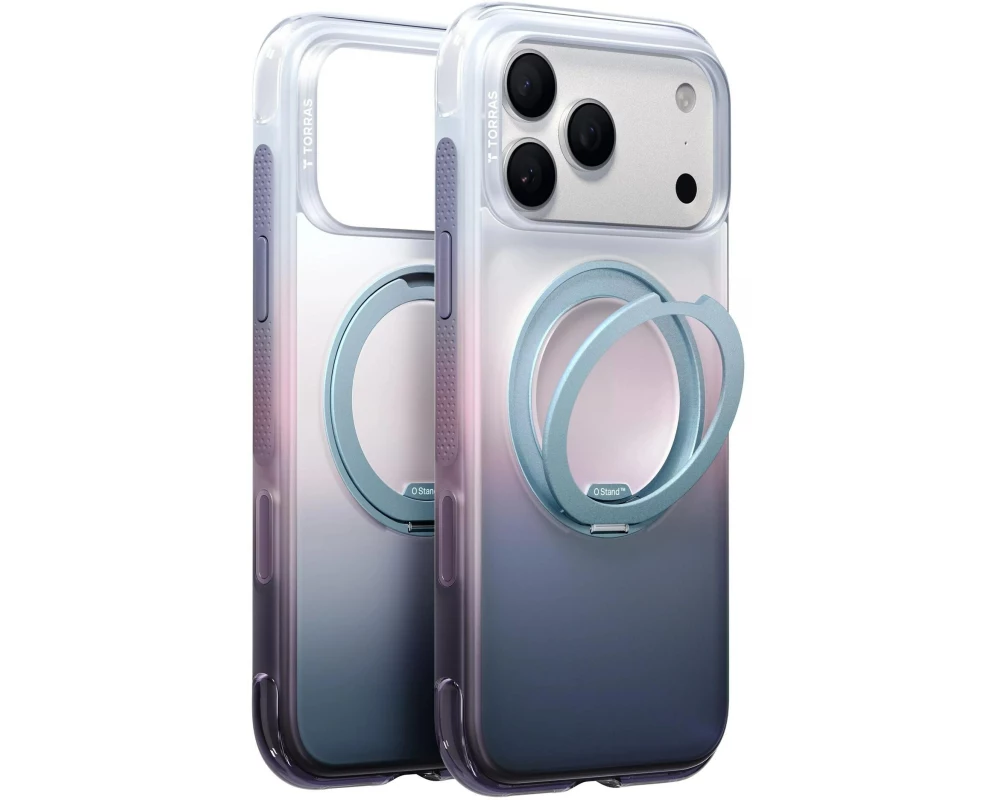 Torras O3 Air Gradient iPhone 18 pro, Orange & Purple