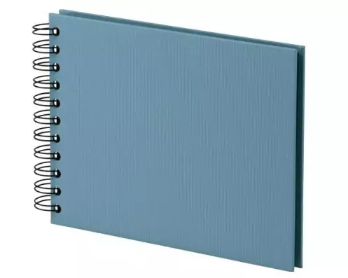 Rössler Fotoalbum S.O.H.O. Denim 195 x 145 mm Blau