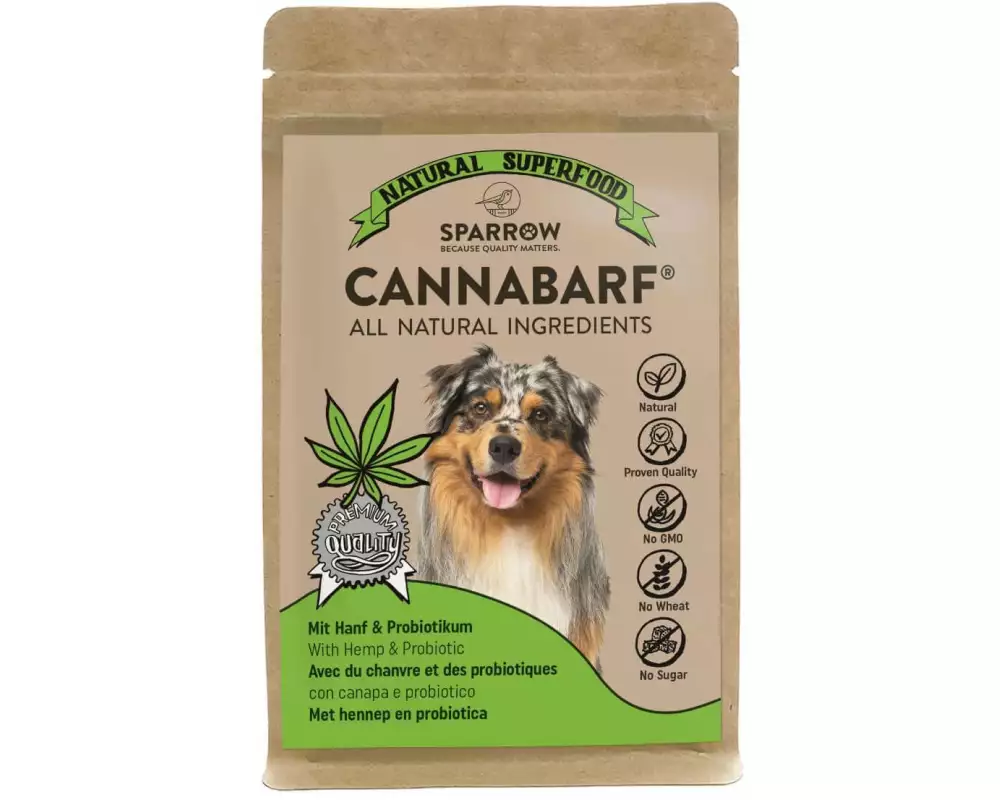 Sparrow Hunde-Nahrungsergänzung CannaBarf, 100 g