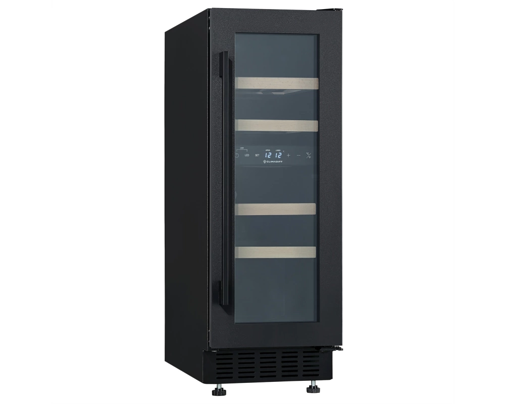 Climadiff Weinkühlschrank CBU18DZBM, Freistehend, 1 Zone, 18 Flaschen