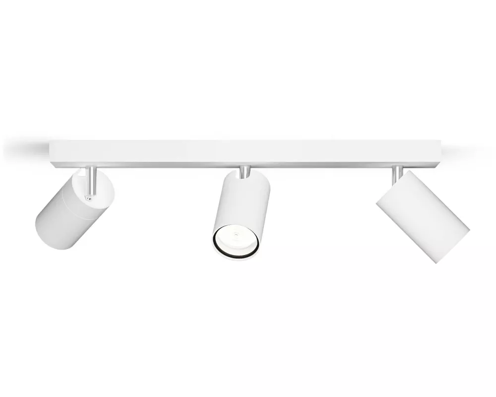 Philips Aufbauspot Idris GU10, IP44 Weiss, ohne Leuchtmittel