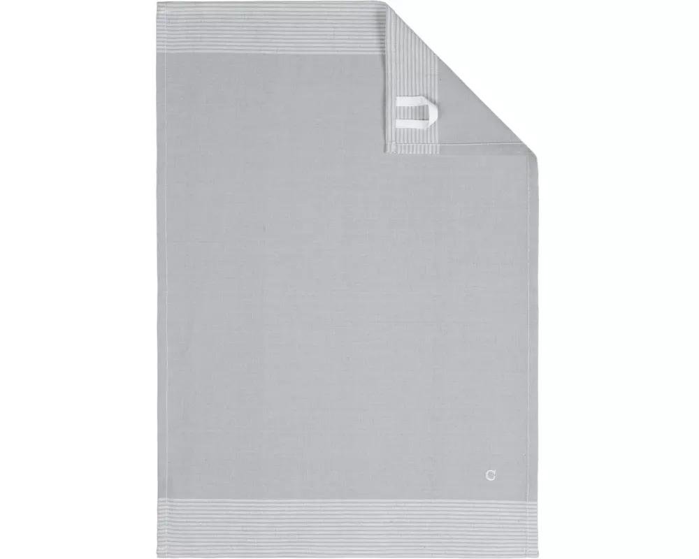 Cawö Geschirrtuch Two Tone Platin