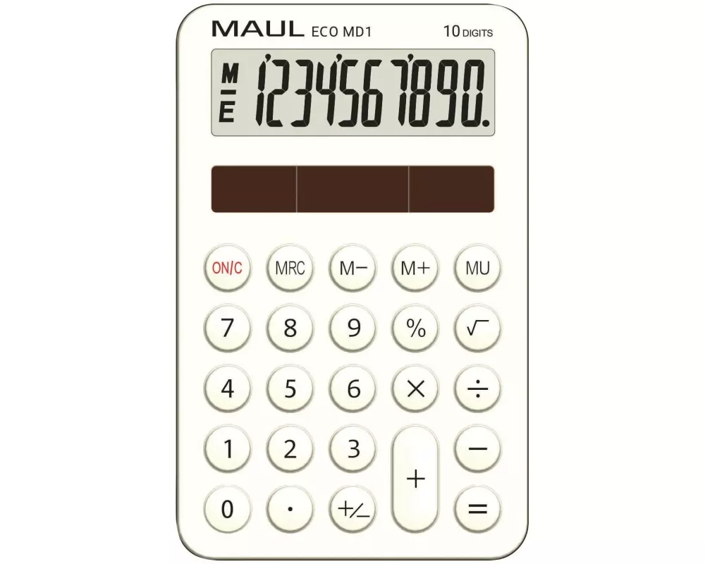 Maul Taschenrechner ECO MD1 Weiss
