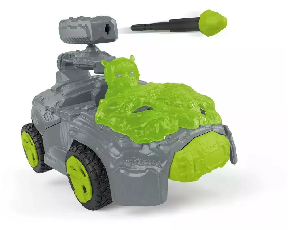 Schleich Spielfigurenset Stein-Crashmobil mit Mini Creature