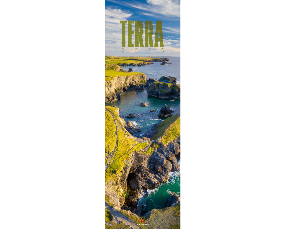 ACKERMANN Bildkalender 2026 2624 Terra ML 33x100cm