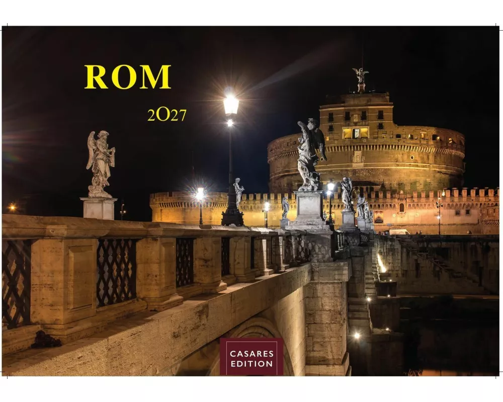 Rom Kalender 2027 - Wandkalender | Fotokalender Italien 35x50cm - mit 12 beeindruckenden Motiven der ewigen Stadt