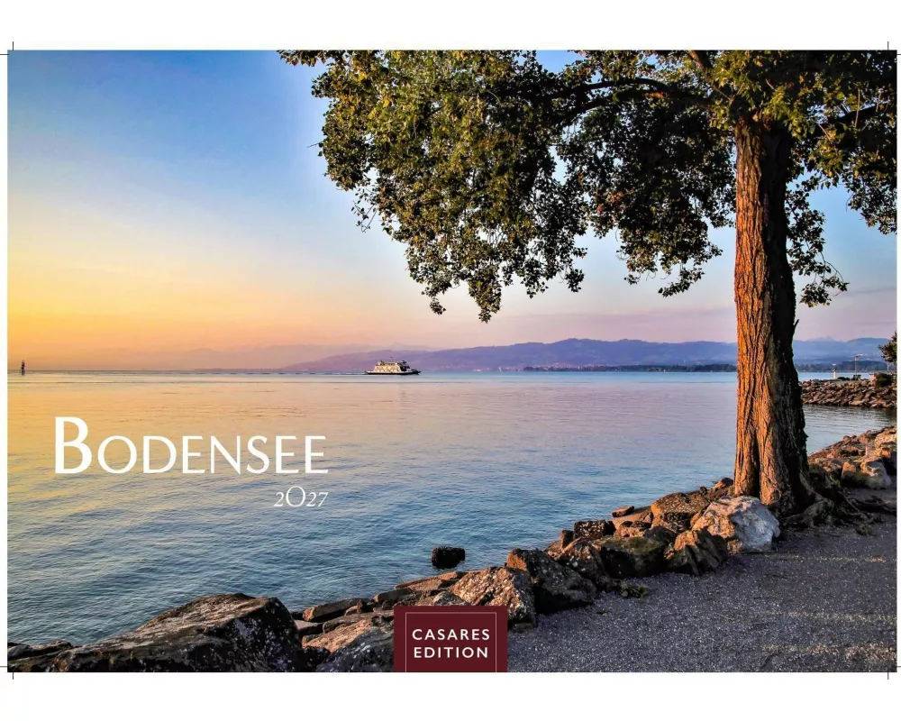 Bodensee Kalender 2027 - Wandkalender | Fotokalender Deutschland 35x50cm -mit stimmungsvollen Landschaftsmotiven rund um See, Ufer, Berge und malerisc