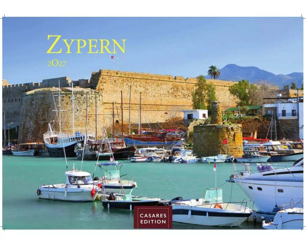 Zypern Kalender 2027 - Wandkalender | Fotokalender Mittelmeer 35x50cm - Wunderschöne Fotografien von Zypern, Monat für Monat