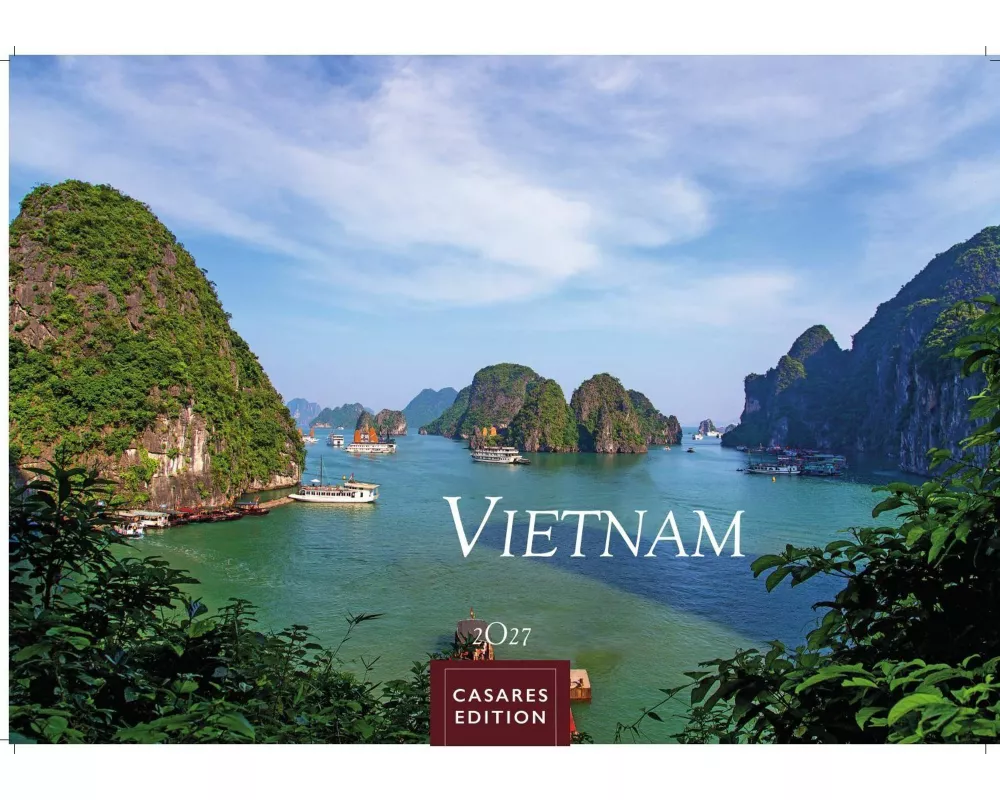 Vietnam Kalender 2027 - Wandkalender | Fotokalender Asien 35x50cm Grosses Format - Fotos von Vietnams beeindruckenden Landschaften und traditionellem