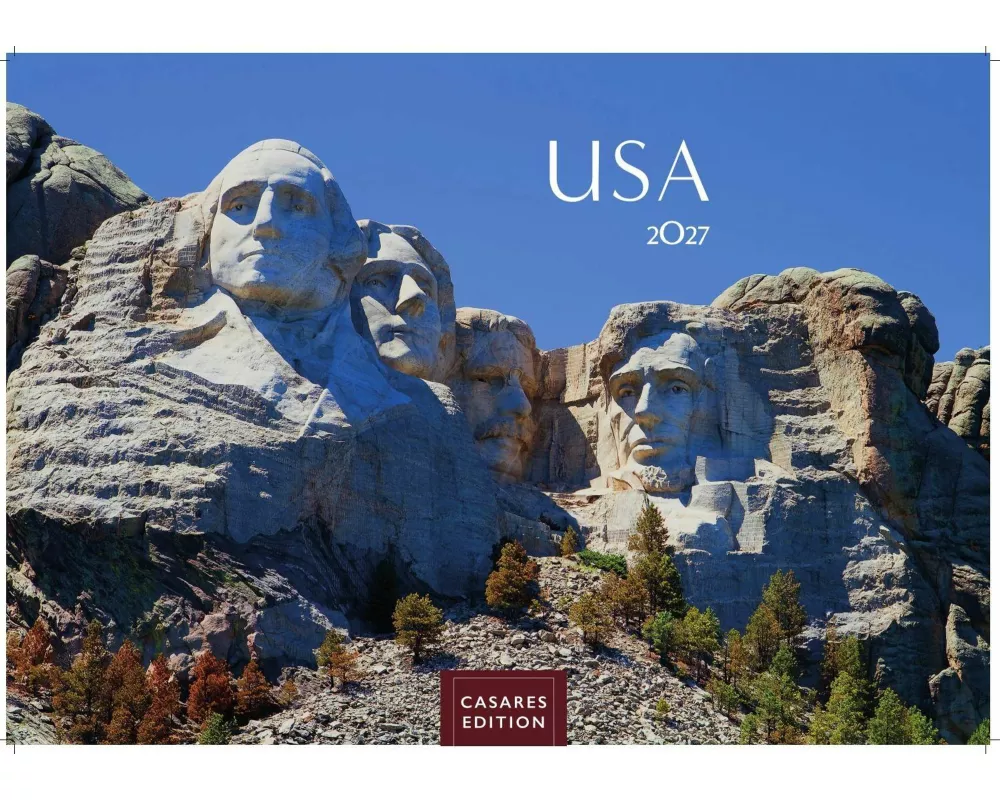 USA Kalender 2027 - Wandkalender | Fotokalender Nordamerika 24x35cm - Atemberaubende Bilder aus den Vereinigten Staaten, ideal als Wanddeko und Gesche