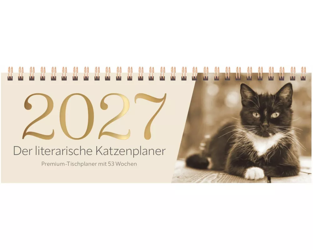 Der literarische Katzenplaner (TQ) 2027