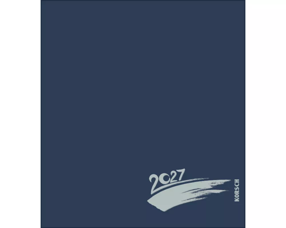 Foto-Malen-Basteln Bastelkalender dunkelblau 2027