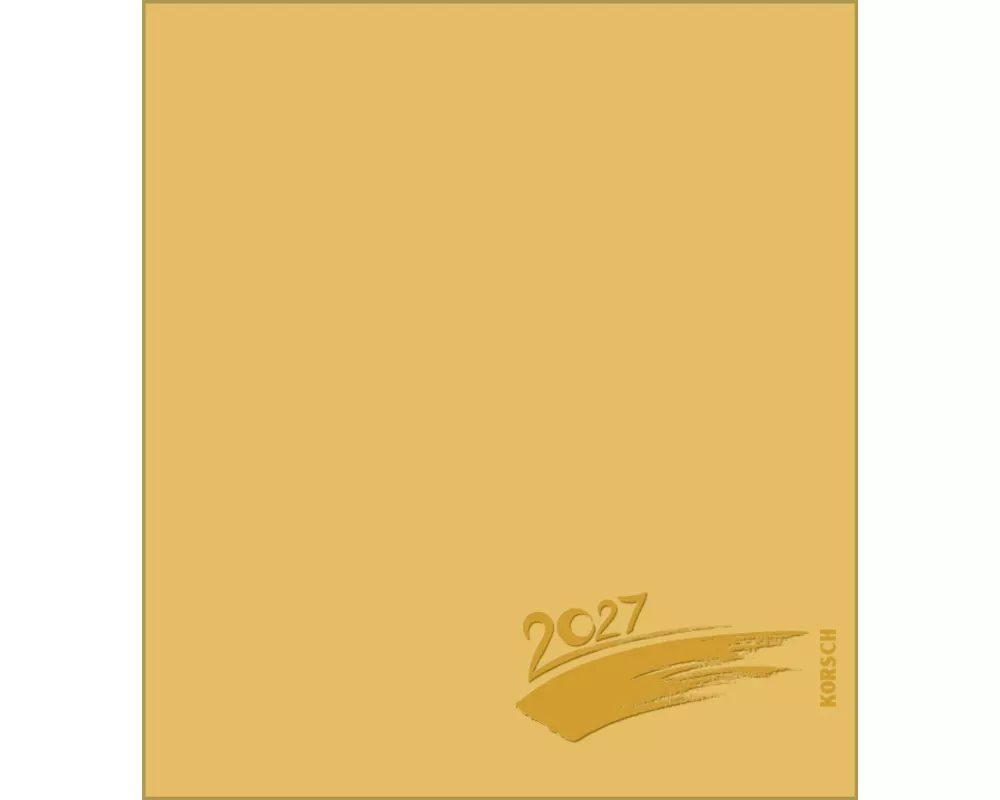 Foto-Malen-Basteln Bastelkalender gold 2027
