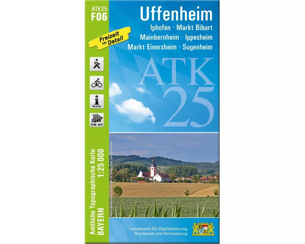 ATK25-F06 Uffenheim (Amtliche Topographische Karte 1:25000)