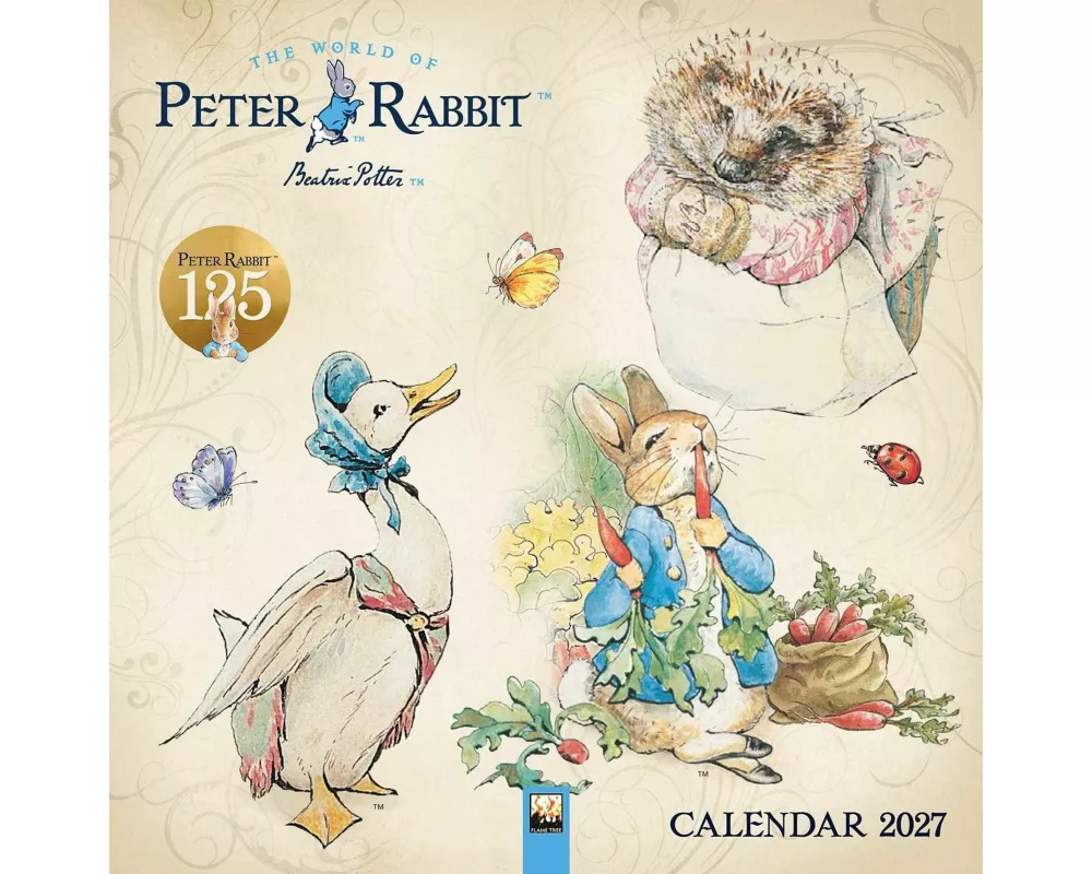 The World of Peter Rabbit Wall Calendar 2027 (Art Calendar)