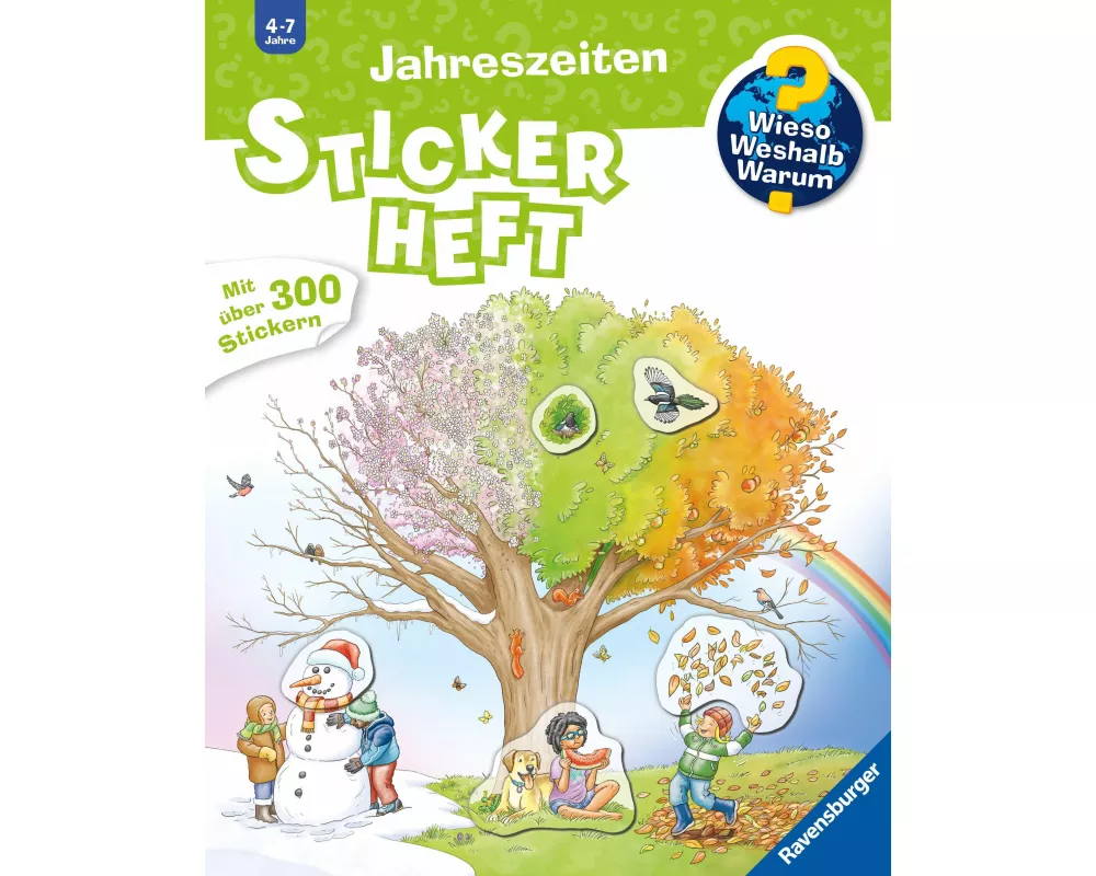 Wieso? Weshalb? Warum? Stickerheft - Jahreszeiten