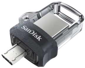 SanDisk Ultra 256 GB Micro USB, USB 3.0 Flash Drive