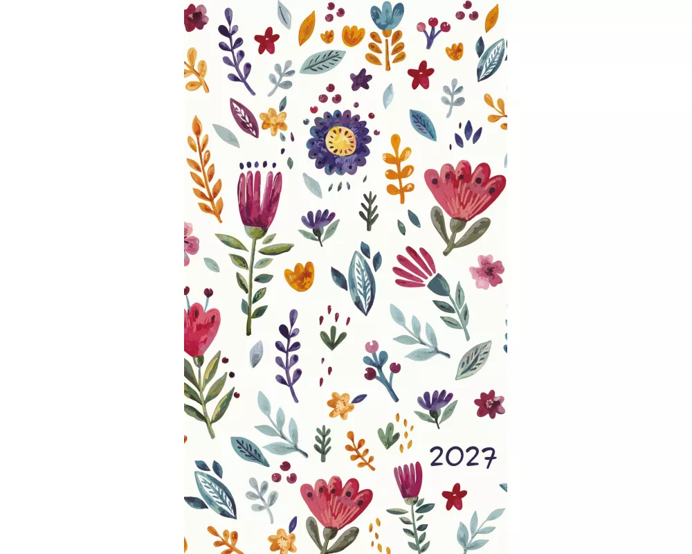 Taschenkalender Youngtimer Flowers 2027