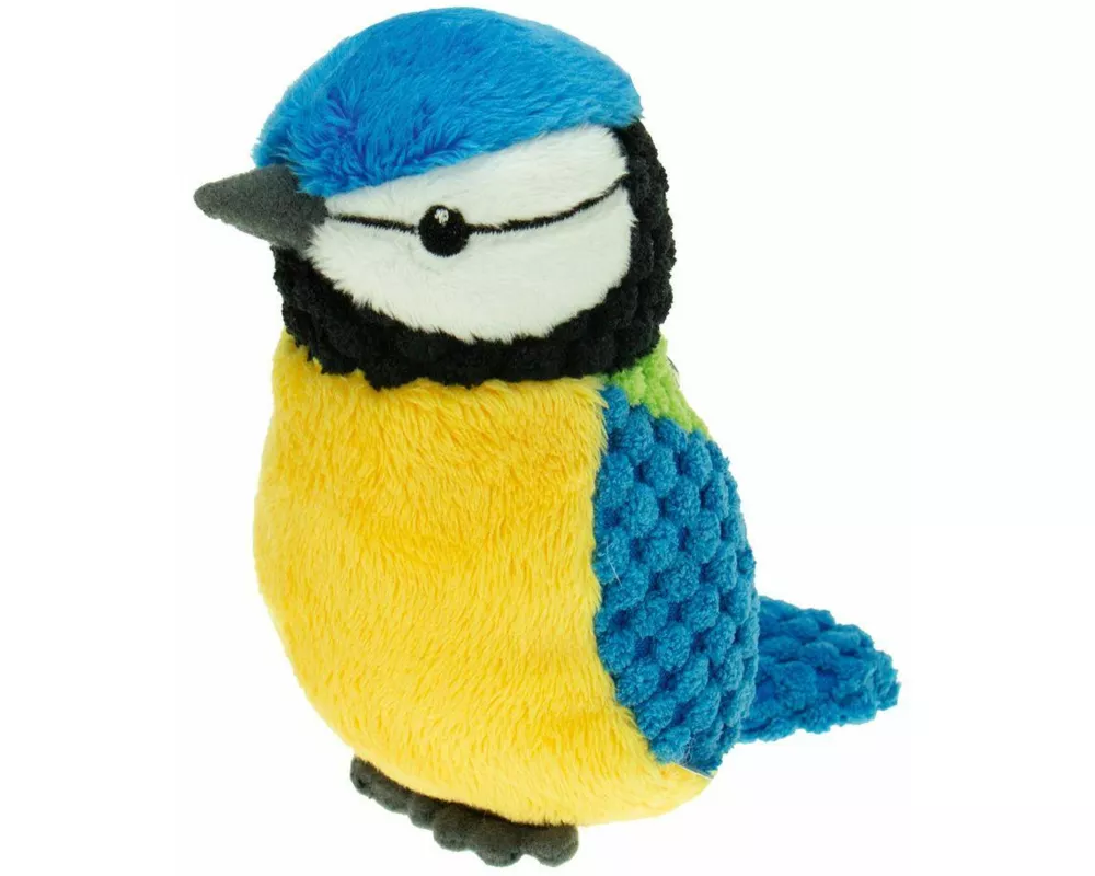 TRÖTSCH - Unsere Vogelwelt Plüsch Blaumeise 12 cm mit Karabiner