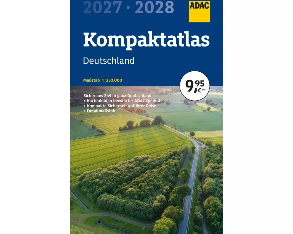 ADAC Kompaktatlas 2027/2028 Deutschland 1:250.000