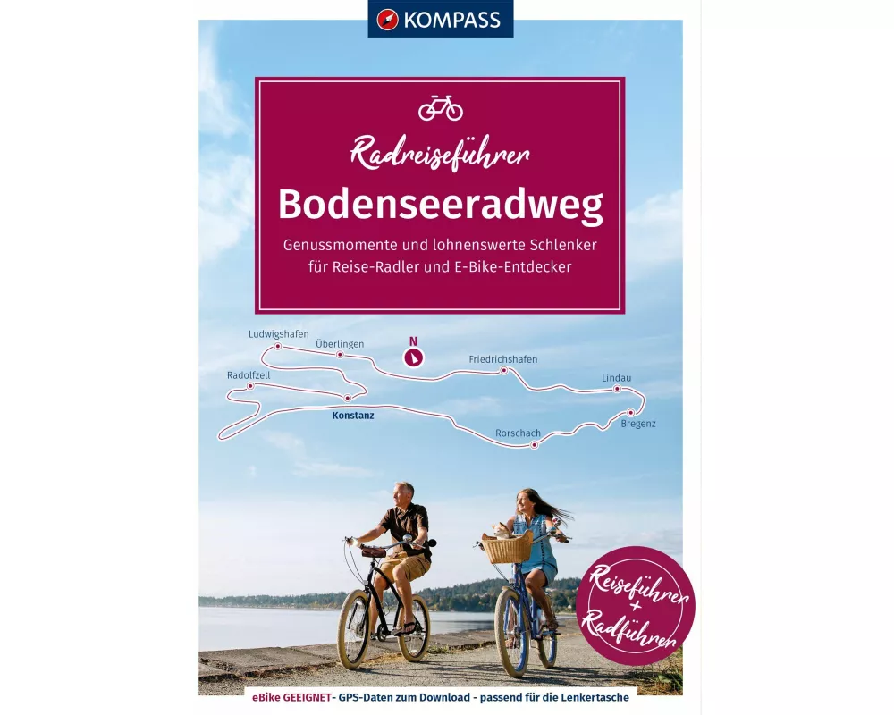 KOMPASS Radreiseführer Bodenseeradweg