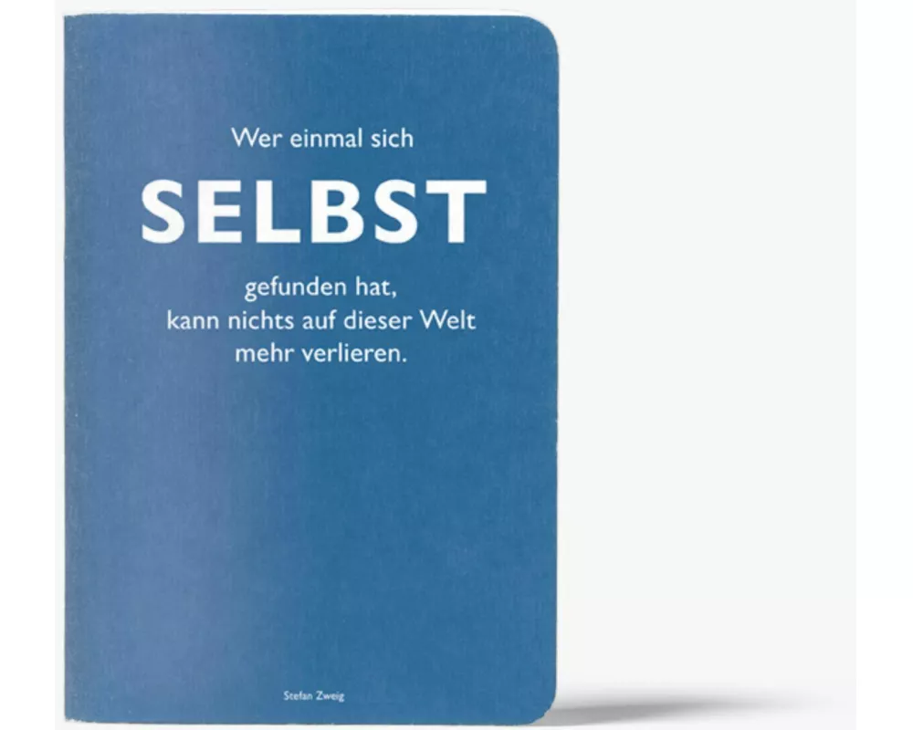 Hefte A5 Zitat Zweig, Selbst