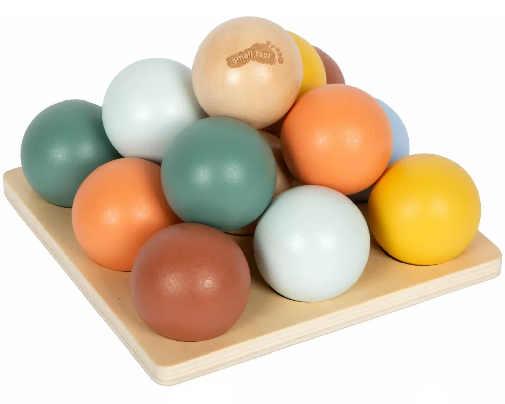 Montessori Sortierspiel mit Kugeln