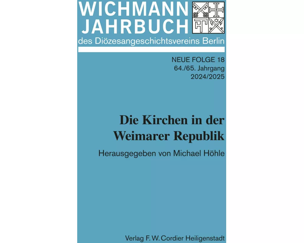 Wichmann-Jahrbuch des Diözesangeschichtsvereins Berlin