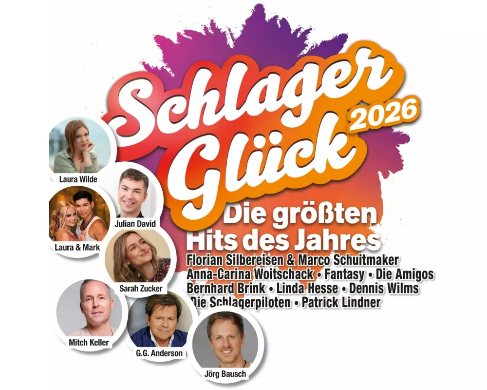 Schlager Glück 2026-Die Hits Des Jahres (2CD)