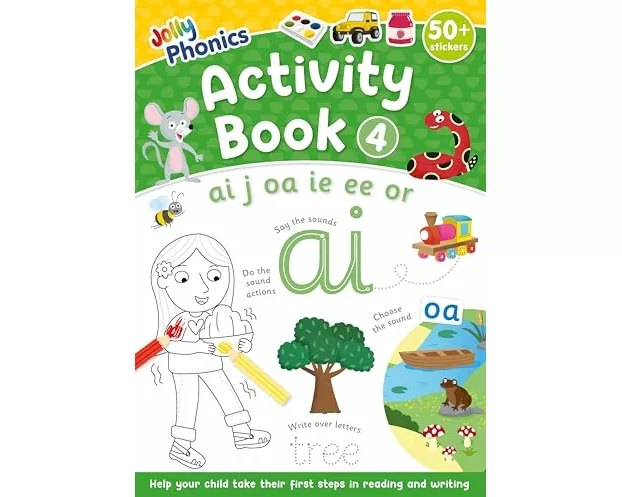 Jolly Phonics Activity Book 4