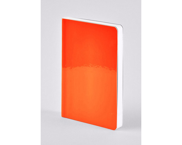 NUUNA Notizbuch Candy A6 50046 Neon Orange,Punkte,176 S.