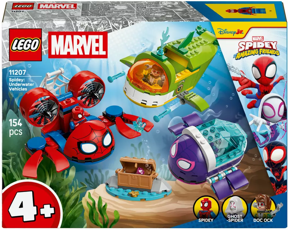 LEGO Marvel Spidey Unterwasserfahrzeuge 11207