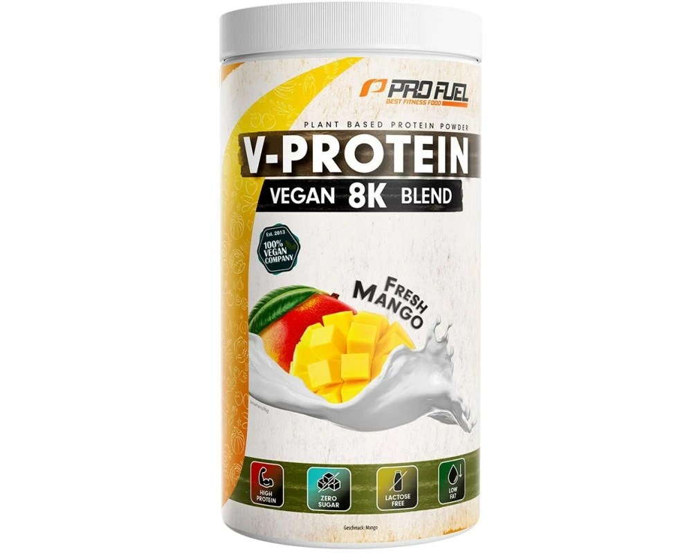 ProFuel Pulver V-Protein 8K Blend Fresh Mango 750 g