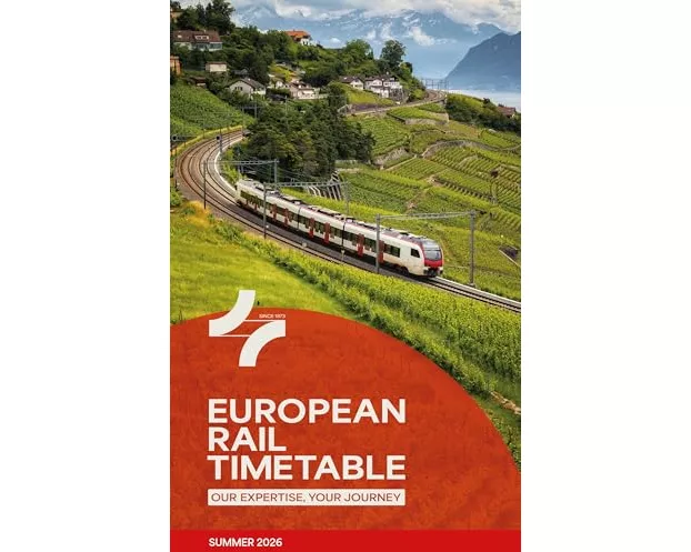 European Rail Timetable Summer 2026