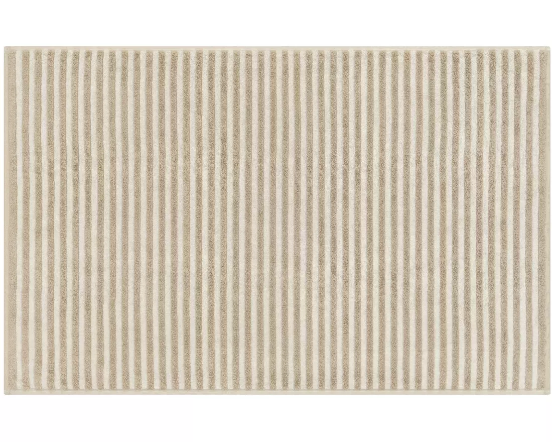 Cawö Badteppich Two Tone 50 x 80 cm, Sand