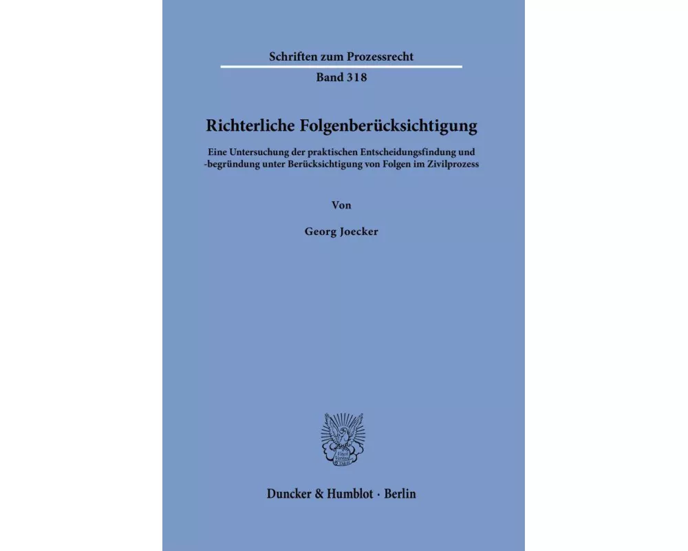 Richterliche Folgenberücksichtigung