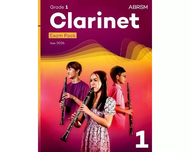 Clarinet Exam Pack from 2026, ABRSM Grade 1