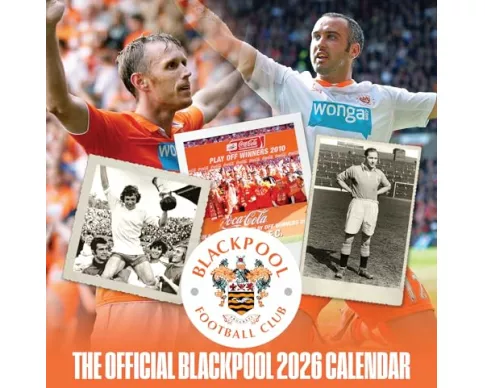The Official Blackpool FC Desk Calendar 2026