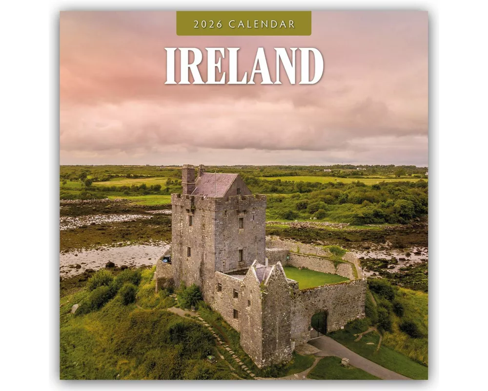 Ireland 2026 Square Wall Calendar