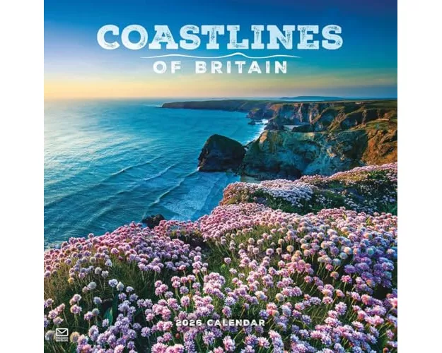 Coastlines Of Britain Square Wall Calend