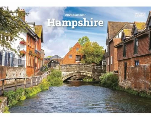 Hampshire A5 Calendar 2026